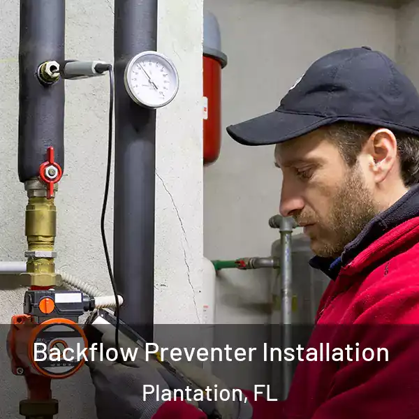  Backflow Preventer Installation Plantation, FL