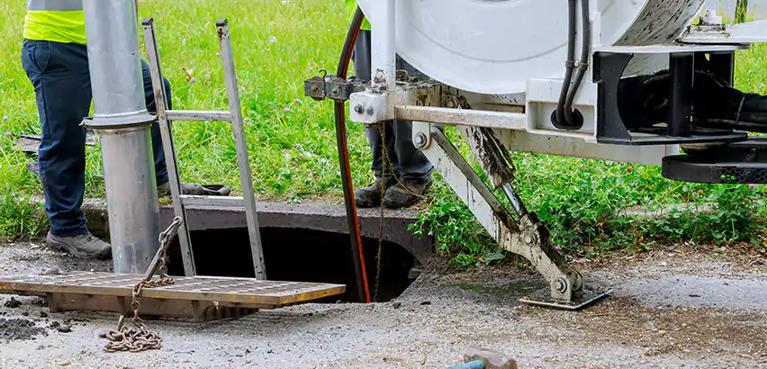 Drain Unblocking in Plantation