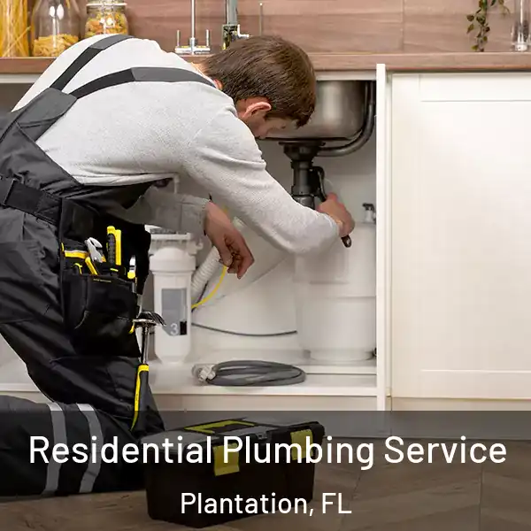  Residential Plumbing Service Plantation, FL