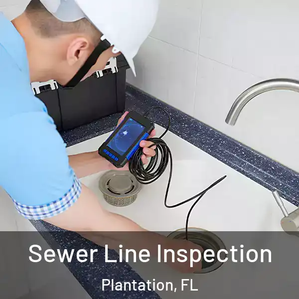  Sewer Line Inspection Plantation, FL