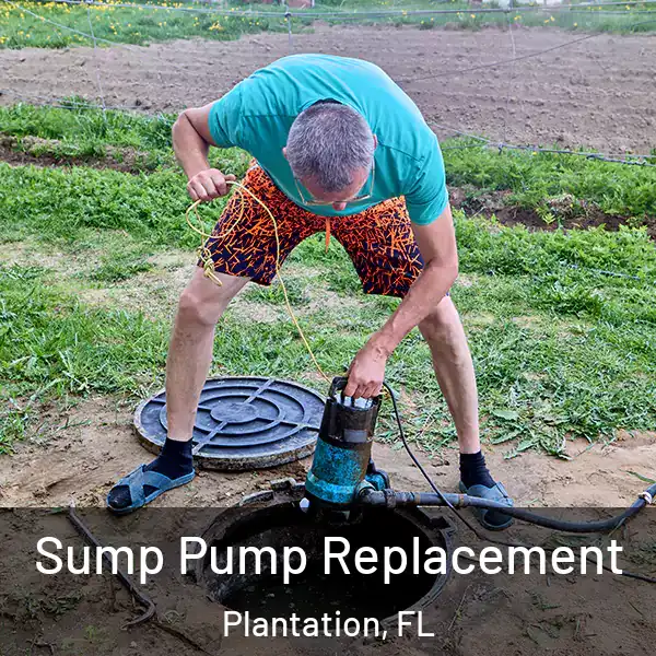  Sump Pump Replacement Plantation, FL