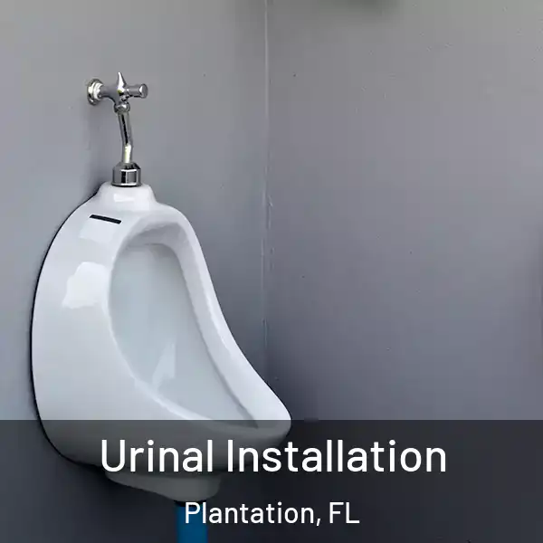  Urinal Installation Plantation, FL